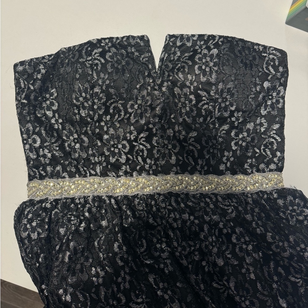 Prom dress - worn once, strapless